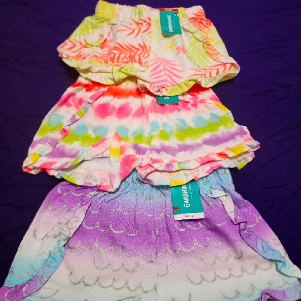 Geranimal three piece shorts